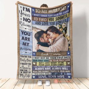 You Are The Only One To My Husband Blanket Personalized Gift For Husband 1 4