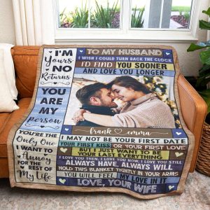 You Are The Only One To My Husband Blanket Personalized Gift For Husband 2 4