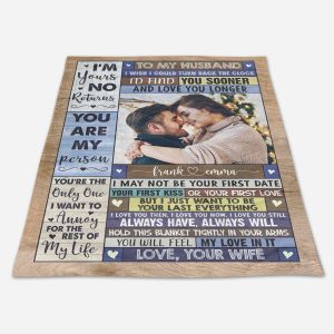 You Are The Only One To My Husband Blanket Personalized Gift For Husband 3 4