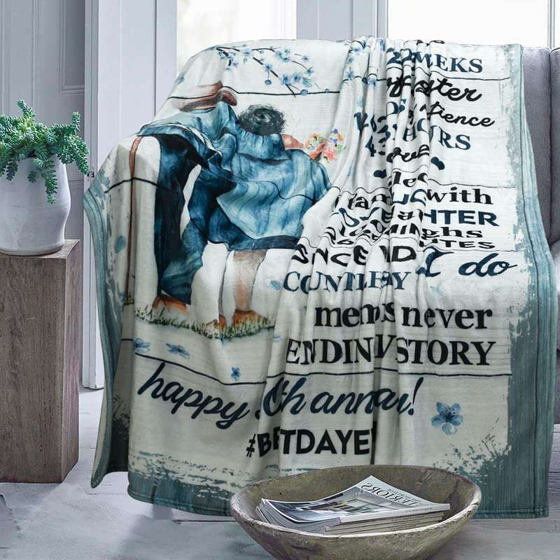 50th Anniversary Wedding Gifts For Couple Since We Said I Do Couple Blanket