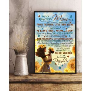 Canvas Daughter To African American Mom Mothers Day Gift To Black Mom African American Daughter To Mom 5748 1
