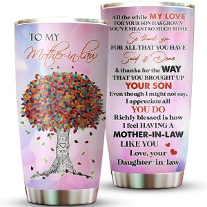 Daughter To Mother-in-law Love You Mom Tumbler