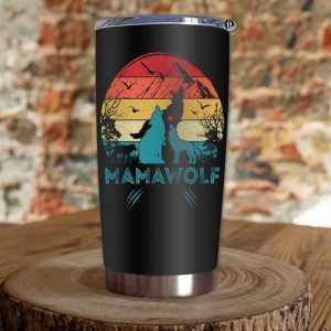 Gift For Mom Mamawolf Tumbler 6508 3