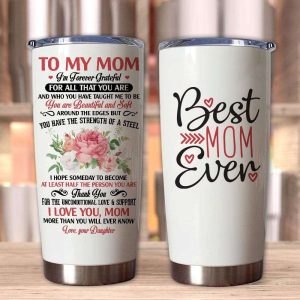 Gift For Mom Thanks For The Unconditional Love Support I Love You Tumbler 1