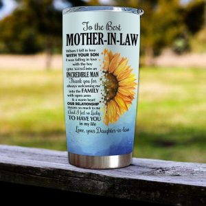 Gift For Mother In Law Thanks For Always Welcoming Me Into The Family Tumbler 3