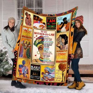 Gift For Mother in law Thank You For Raising The Biggest Treasure Of My Life Blanket 5789 4