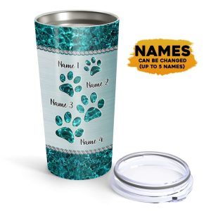 Happy Mothers Day Worlds Best Cat Mom Ever Custom Name 20Oz Tumbler 5759 6