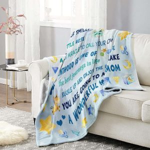 New Mom Elephant Gifts for Women Pregnancy Gifts for First Time Moms Blanket 2