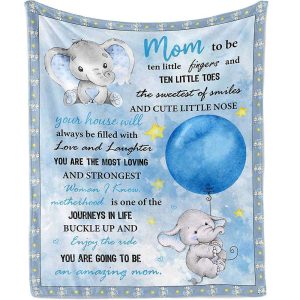 New Mom Gifts for Women Blanket Pregnancy Gifts for First Time Moms New Mom Gift Throw Blanket 1
