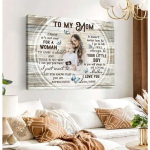 Personalzied Canvas To My Mom Mothers Day Gift To Mom Mom Canvas Photos Custom Mom Gift Personalized 6141 4