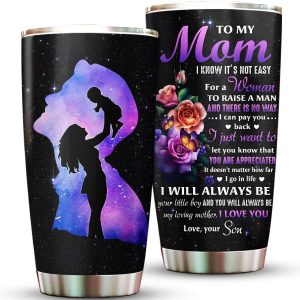 To My Mom I Will Always Love You Mom Tumbler
