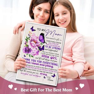 To My Mom You Have Taught Me Everything I Know Personalized Poster 3