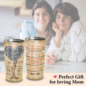 To My Mother In Law The Bond Between Us Personalized Tumbler 4