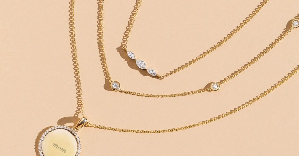 jewelry with her initials or birthstone for mom