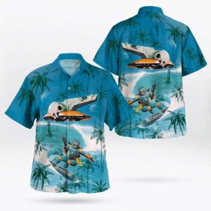 Boba Fett Dalori Surfing Star Wars Hawaiian Shirt Men Kids 2