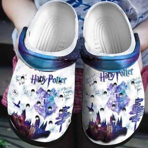 Castle Hogwarts Symbols Harry Potter Crocs