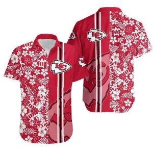 Chiefs Hawaiian Shirt AFC Champions Football NFL, Kansas City Chiefs Hawaiian Shirt