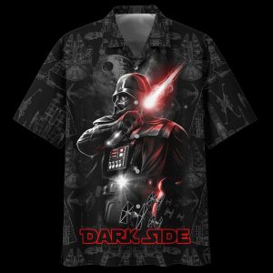 Dark Side Rising Darth Vader Star Wars Hawaiian Shirt, Darth Vader Hawaiian Shirt