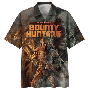 Darth Vader Bounty Hunters Star Wars Hawaiian Shirt, Darth Vader Hawaiian Shirt