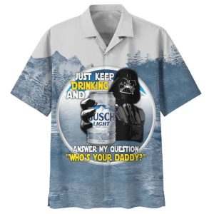 Darth Vader Answer My Question Whos Your Star Wars Hawaiian Shirt, Darth Vader Hawaiian Shirt