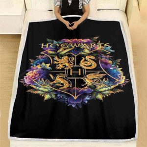 Galaxy HP Hogwarts Blanket, Harry Potter Blanket