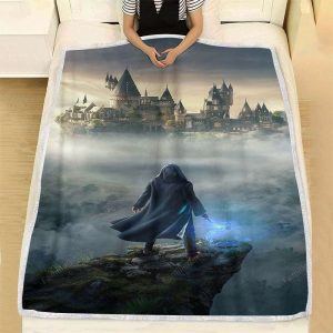 Hogwarts Legacy House Blanket, Harry Potter Blanket