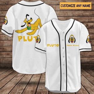 Pluto Baseball Jersey, Pluto Shirt, Pluto Jersey, Sports Jersey, Custom Name Shirts