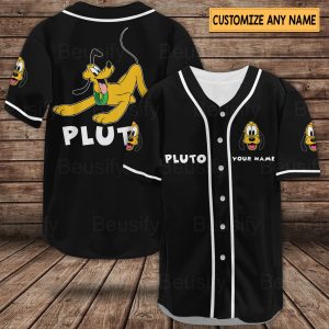Pluto Baseball Jersey, Pluto Shirt, Pluto Jersey, Sports Jersey, Custom Name Shirts