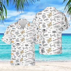 Rule The Galaxy Shirt, Star Wars Hawaiian Shirt