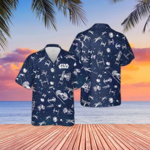 Star Wars Galaxy Aloha Shirt, Star Wars Hawaiian Shirt