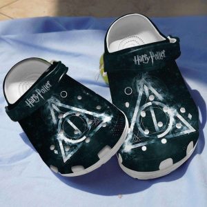 The Deathly Hallows Emblem Harry Potter Crocs