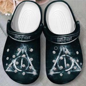 The Deathly Hallows Emblem Harry Potter Crocs