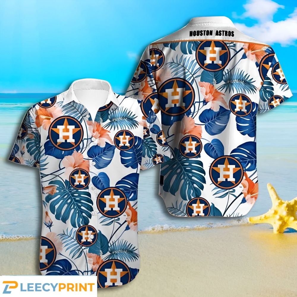 Floral Houston Astros Baseball Team Hawaiian Shirt - The Best