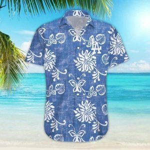 Aloha MLB LA Dodgers Hawaiian Shirt Beach Gift For Friend