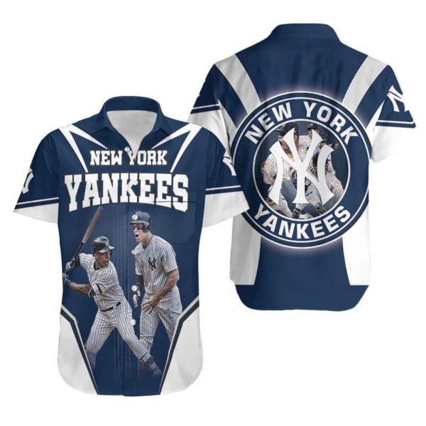 Andrew McCutchen Aaron Judge MLB New York Yankees Hawaiian Shirt