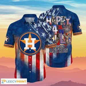 Astros Hawaiian Shirt Independence Day Best Gift For Men