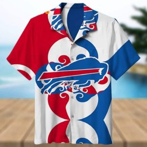 Buffalo Bills Hawaiian Shirt Birthday Gift For Beach Lovers, NFL Hawaiian Shirt