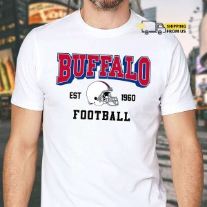 Buffalo Est 1960 Football Shirts, Buffalo Sweatshirt, NFL Shirt
