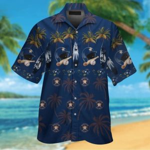 Button Tee Shirt Houston Astros Hawaiian Shirt, Houston Astros Beach Hawaiian Shirt, Astros Hawaiian Shirt, Houston Astros Hawaiian Shirt