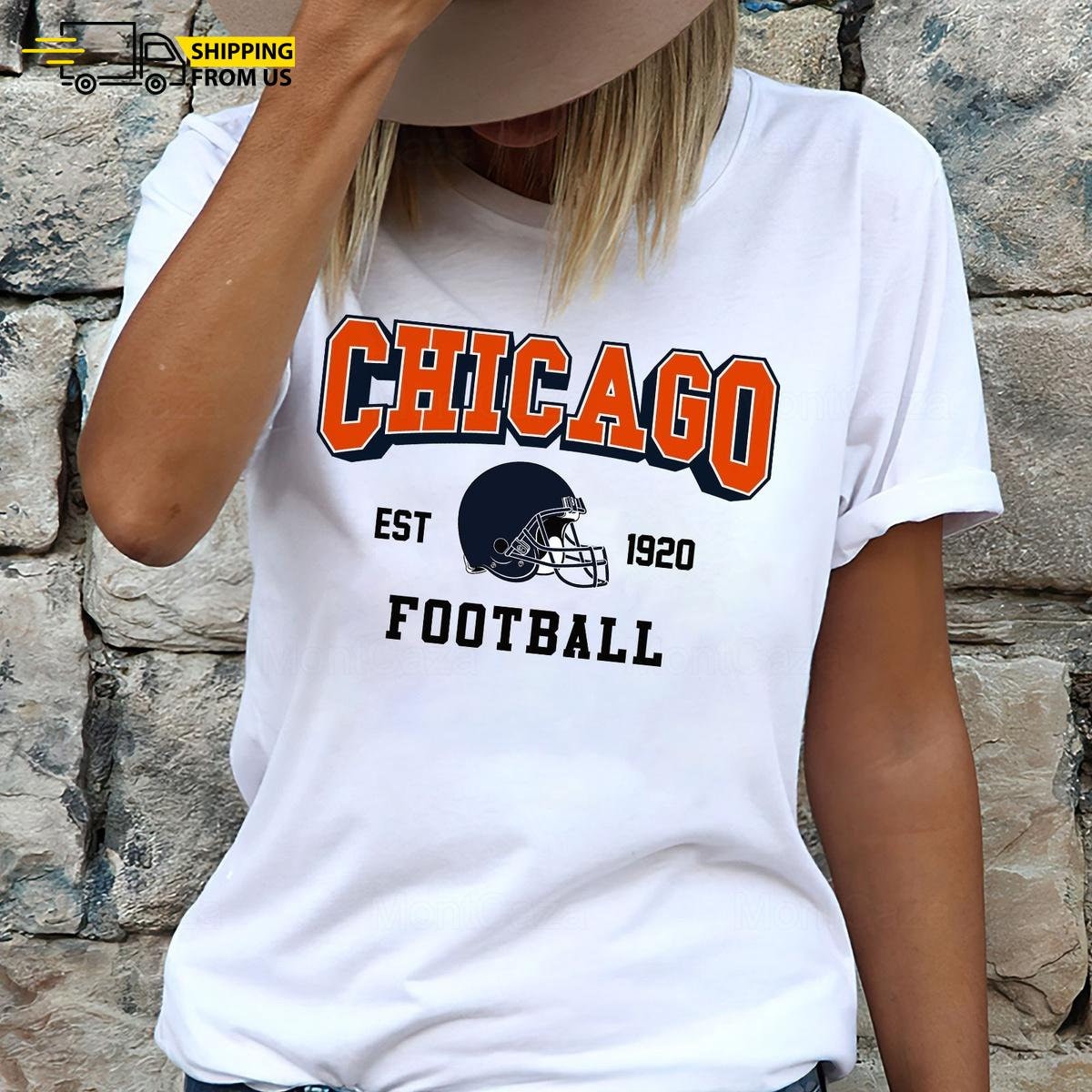 Chicago T-Shirt, Chicago Hoodie Men, Chicago Football Shirt, Chicago Shirts  For Women, Chicago Sweatshirt Men,