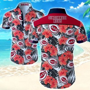Cincinnati Reds 3D Hawaiian Shirt Men And Women For Fans, Cincinnati Reds Hawaiian Shirt