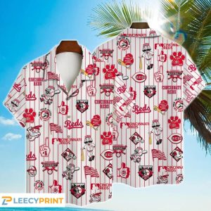 Cincinnati Reds MLB 2023 Trendy Hawaiian Shirt, Cincinnati Reds Hawaiian Shirt
