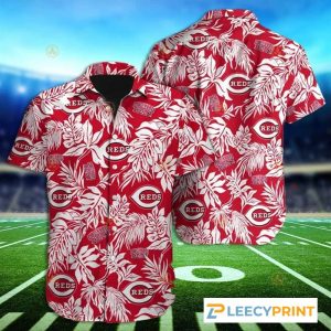 Cincinnati Reds Tropical Aloha Hawaiian Shirt, Cincinnati Reds Hawaiian Shirt