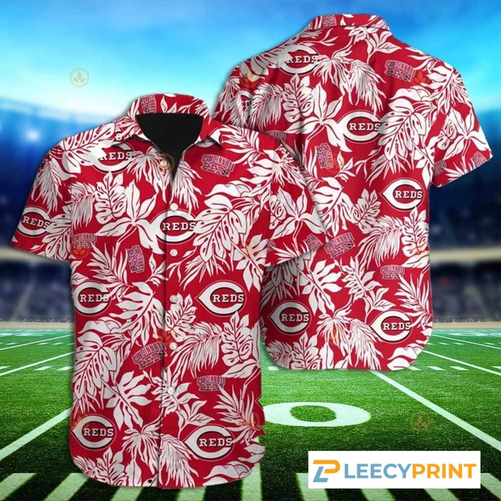 Cincinnati Reds Hawaiian Shirt Cincinnati Reds Tropical Aloha