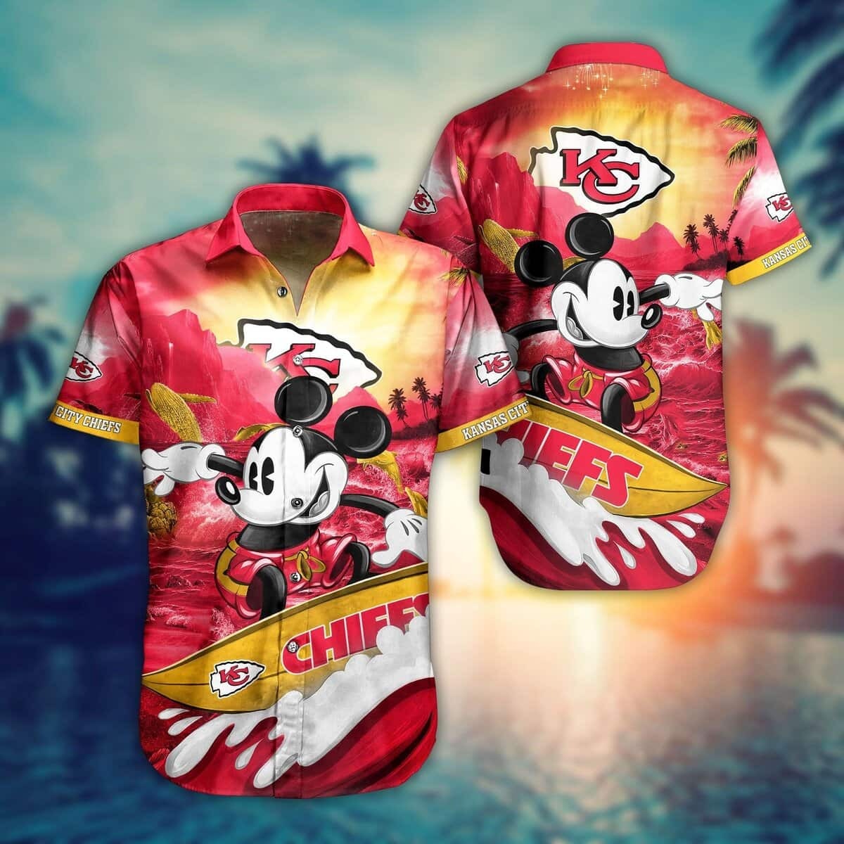 Kansas City Chiefs Hawaiian Shirt Lilo Stitch Kansas City Chiefs Apparel  Hawaii Shirt - Best Seller Shirts Design In Usa