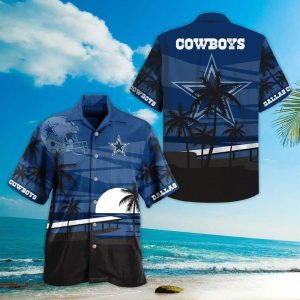 Dallas Cowboys Hawaiian Shirt Gift For Summer Holiday, NFL Hawaiian Shirt