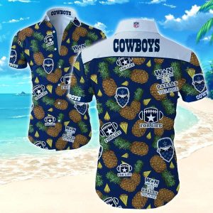 Dallas Cowboys Hawaiian Shirt Practical Beach Gift, NFL Hawaiian Shirt