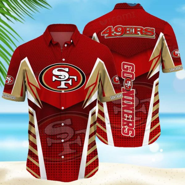Go Niners NFL San Francisco 49ers Hawaiian Shirt, NFL Hawaiian Shirt