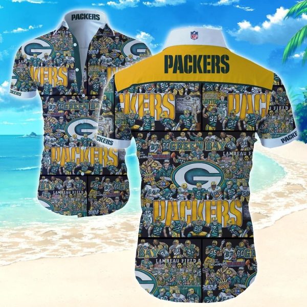 Green Bay Packers Hawaiian Shirt Aloha For Awesome Fans