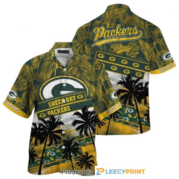 Green Bay Packers Hawaiian Shirt Hot Trending Summer For Sports Fans